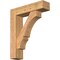Ekena Millwork Balboa Block Smooth Bracket w/ Offset Brace, Western Red Cedar, 7 1/2"W x 30"D x 36"H BKT0806X30X36BOA05SWR - alternate 1